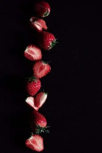fragole tagliate